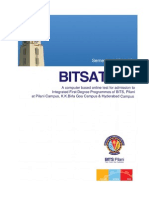 BITSAT2014 Brochure