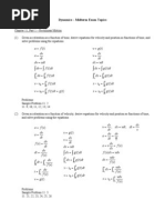 Midterm Study Guide