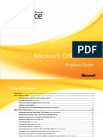 Microsoft Office 2010 Product Guide