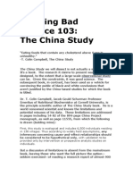 Spotting Bad Science 103 the China Study
