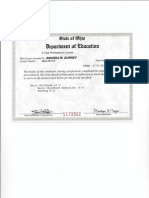 Department of Education License