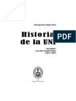 Libro Historia de La Uni Vol 1