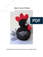 Pattern Funny Chicken