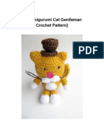 Amigurumi Gentleman Cat