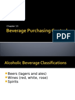 Beverage Cost Control System and Analysis