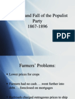 Populism and the Election of 1896 PPT