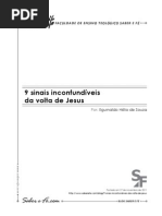 9 Sinais Inconfundiveis Da Volta de Jesus