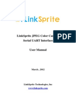 LinkSprite JPEG Color Camera Manual