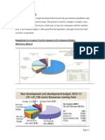 Government Budget in context ob bangladesh