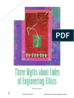 Three Myths About Codes of Engineering Ethics