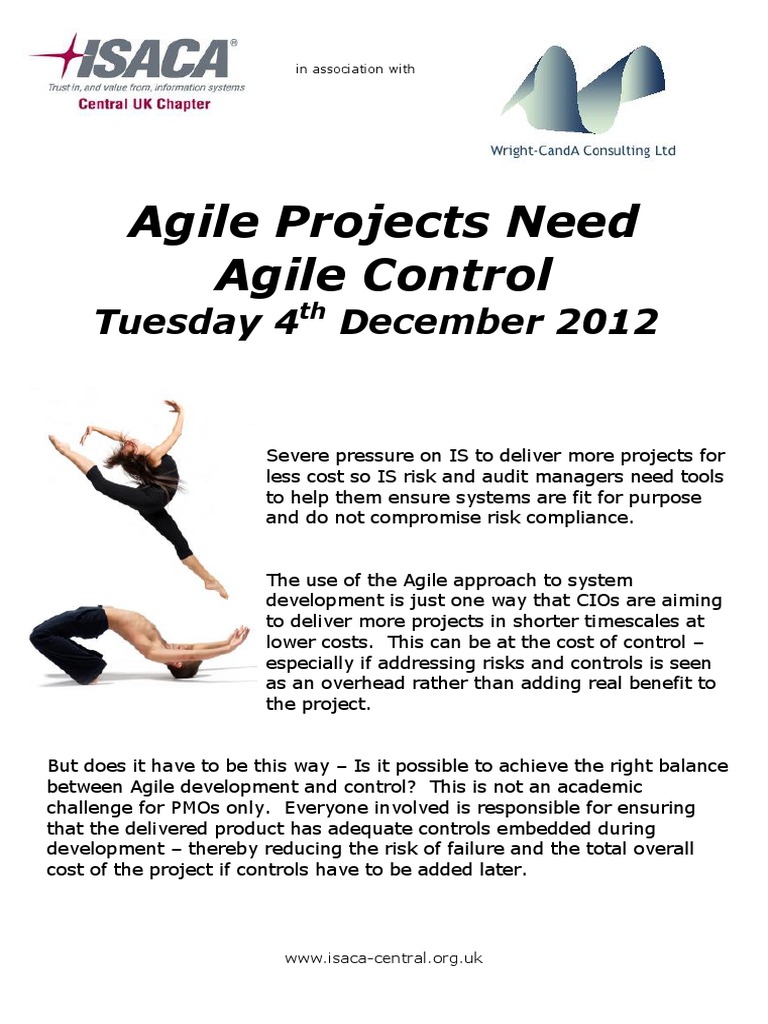 Agile Projects Need Agile Control: Tuesday 4 December 2012 | PDF ...
