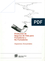 Productos de Seguros de Vida Para Fumadores y No Fumadores Aspectos Actuariales