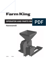 Operator and Parts Manual: Hammermill