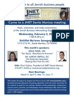 JNET Santa Monica Meeting Flyer - 2-5-14