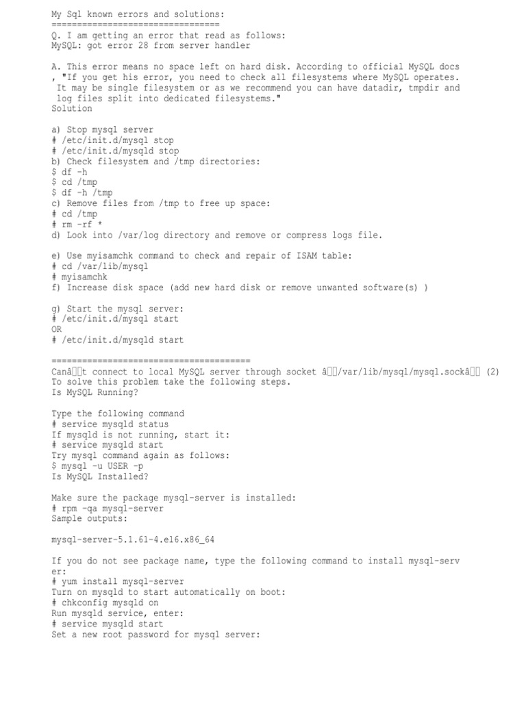 Mysql | PDF