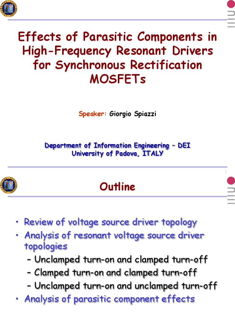 Parasitic Effects in Resonant Drivers | PDF | Power Electronics | Capacitor