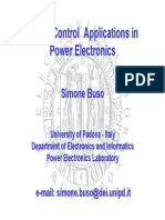 Digital Control Applications in Power Electronics Lesson1