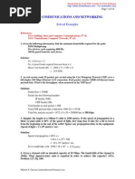 DataComm N Networking Solved Examples