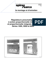 Spirax Sarco Régulateur Pneumatique - Notice - Série 1000 3000 Et 8000-Spirax Sarco PDF