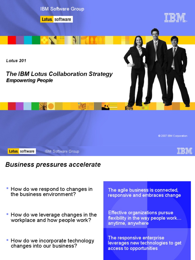 IBM Software Group | PDF