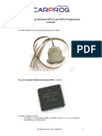 CARPROG Motorola HC12 Programmer Manual