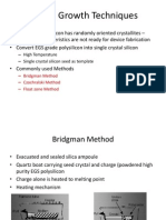 Crystal Growth Techniques