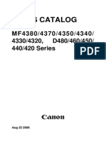 126367712 Canon MF4300 Series Parts