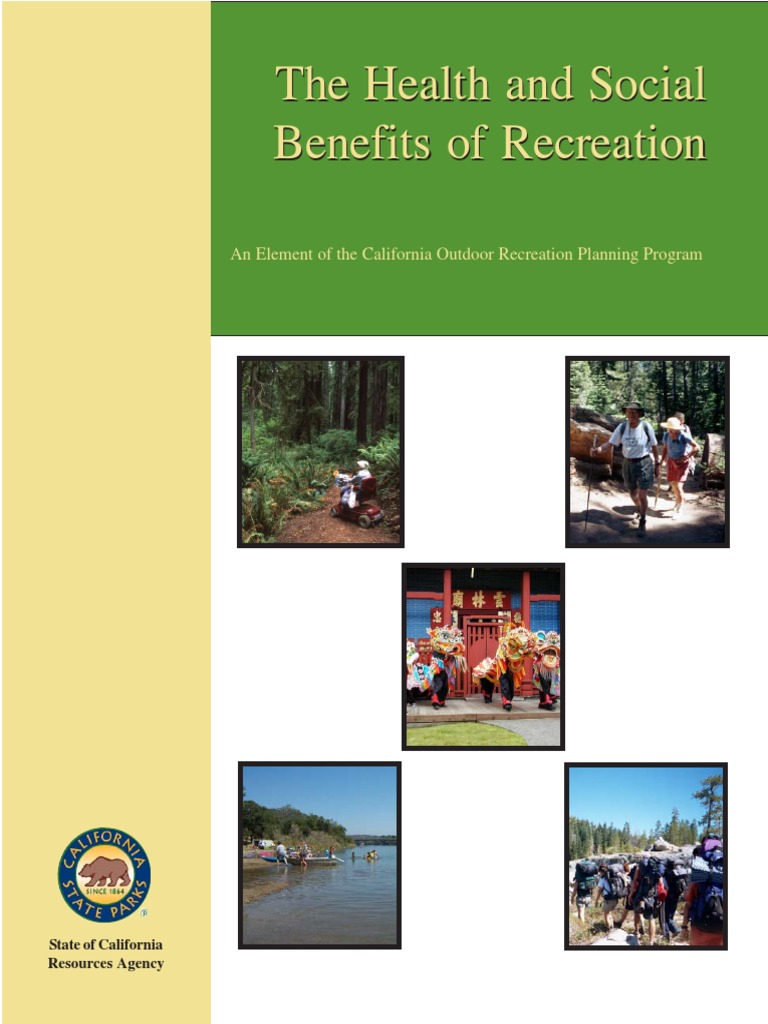 The Health and Social Benefits of Recreation | PDF | Physical Exercise ...