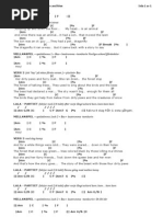 Dirty Paws Chords and Lyrics