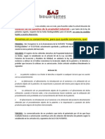 Carta Violacion de Patente PDF