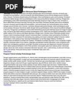 Contoh Esai Pemenang LIMAS UI 2010