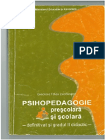 Psihopedagogie Prescolara Si Scolara GR Didactic 2 Ghe Tomsa