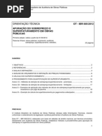 OT_IBR005-2012 APURAÇÃO DE SOBREPREÇO E SUPERFATURAMENTO