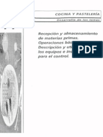 Tema 14 Recepcion y Almacenamiento de Materias Primas PDF