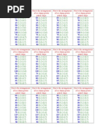Sci Dama Board | PDF | Teaching Mathematics | Leisure