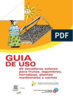 Guia de Usos de Secaderos Solares