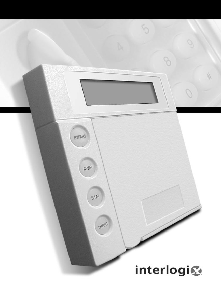 Caddx NX1248e Keypad Security Alarm Electronics