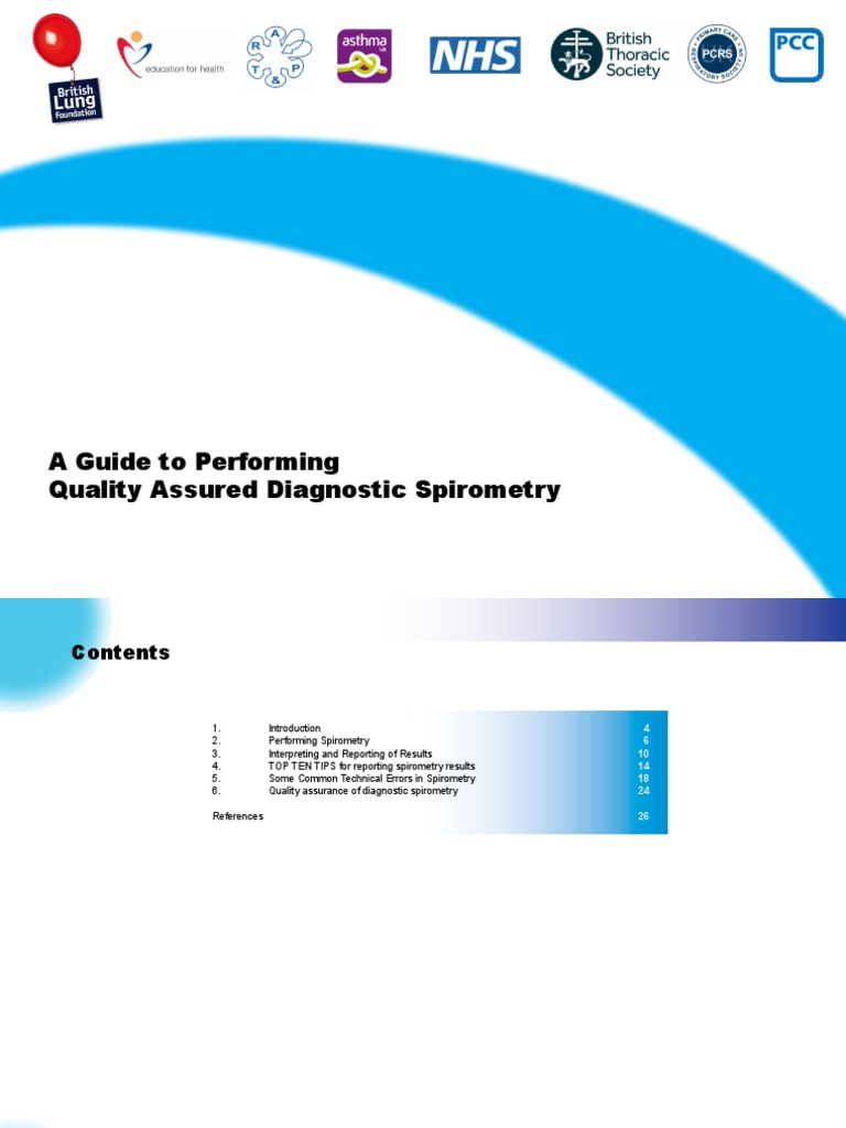 Spirometry Guide 16413 Chronic Obstructive Pulmonary Disease