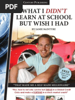 Download Jamie McIntyre - What I Didnt Learn At School But Wish I Had by Jamie McIntyre SN20403042 doc pdf