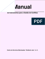 Manual de Instrumentos para Gestão de Conflitos