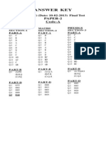 Iitjee P J Xi FT 1 2013-02-10 Paper II Code A Sol