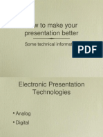 Improve Presentations with Tech Tips