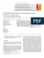 Matvos, Ostrovsky (2010) Mutual Fund Proxy Voting