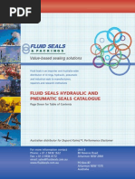 Fluid Seals and Packings - Hydraulic and Pneumatic Seals Catalogue