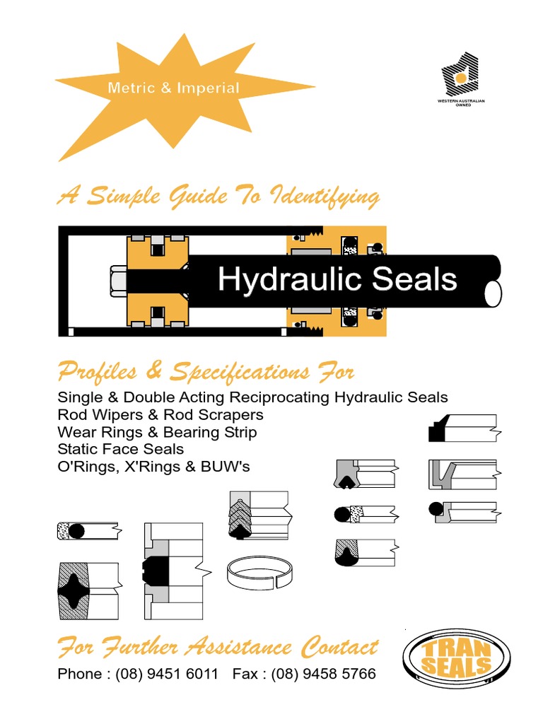 Transeals Identifying Hydraulic Seals PDF Piston Extrusion