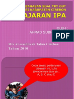 Pembahasan Soal Try Out Dari Kabupaten Cirebon 2010