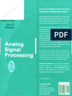 Analog Signal Processing Ram N Pall S-Areny John G. Webster