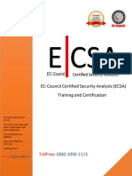 EC-Council ECSA Training and Certification Overview