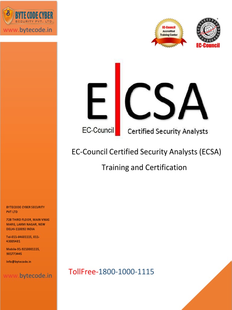 Ec Council Csa Pdf Download Free Pdf Penetration Test Computer