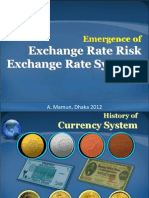 2. Exchange Rate Risk & Exchange Rate System